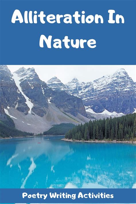 Alliteration And Nature Alliteration Poetry For Kids Nature