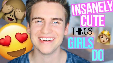 5 Insanely Cute Things Girls Do Youtube