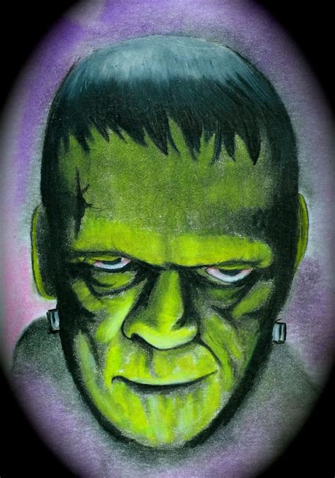 Frankenstein Drawing By Photos By Staci Art By Douglas Pixels