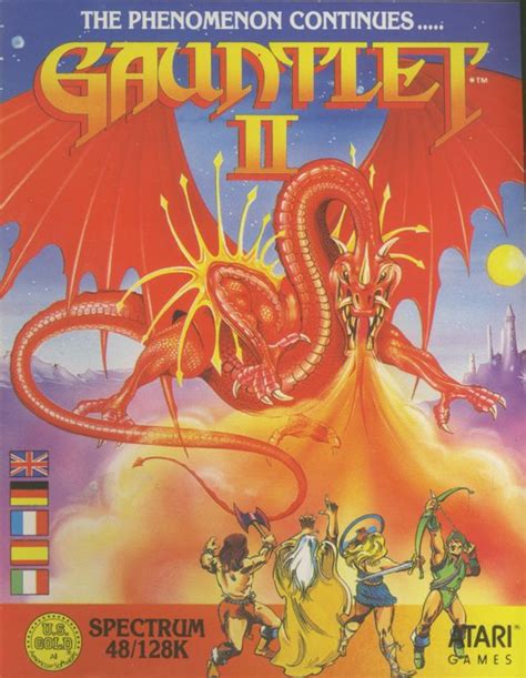 Gauntlet Ii 1986 Box Cover Art Mobygames