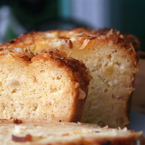 Pepsakoy Pineapple And Coconut Loaf Cake
