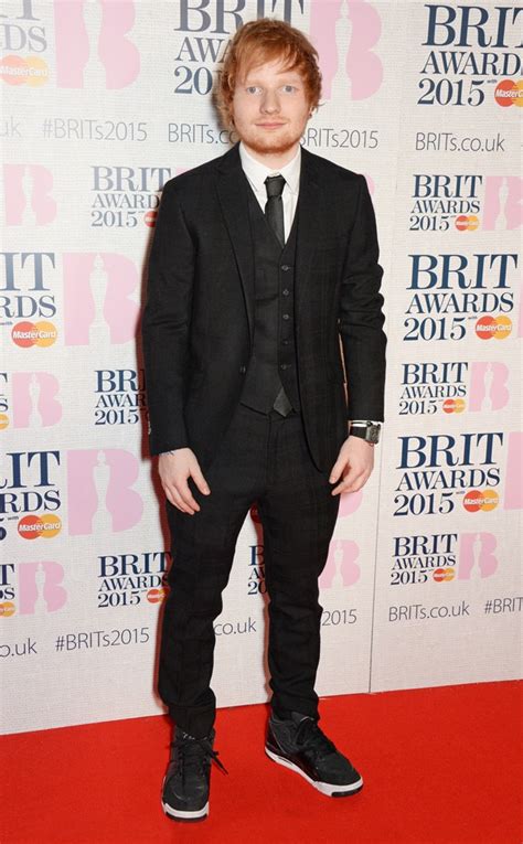 Ed Sheeran From 2015 Brit Awards E News