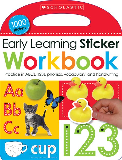 Early Learning Sticker Workbook Scholastic Early Learners