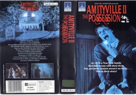 Amityville Ii The Possession On Thorn Emi United Kingdom Betamax Vhs Videotape