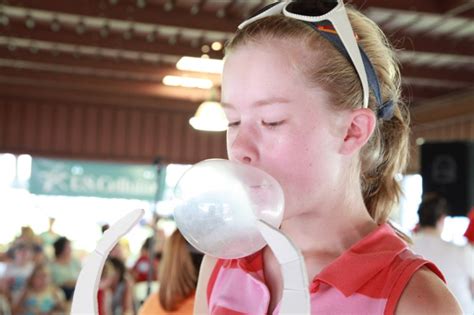 Bubble Gum Blowing Contest Fair Photos Emissourian Com