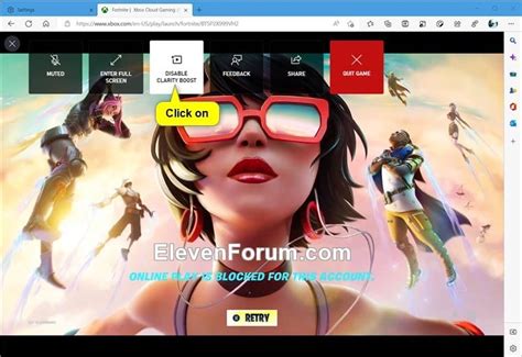 Enable Or Disable Clarity Boost In Microsoft Edge With Xbox Cloud