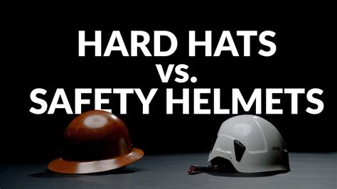 Hard Hats Vs Safety Helmets Youtube