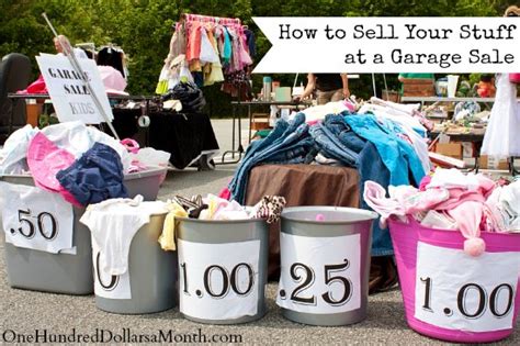 Creative Yard Sale Signs