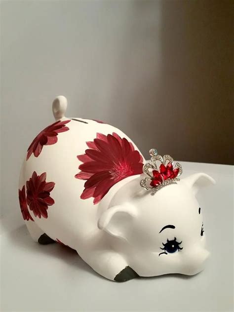 Pin On Personalized Piggy Bankspiggy Banks Ceramic Piggy Banks