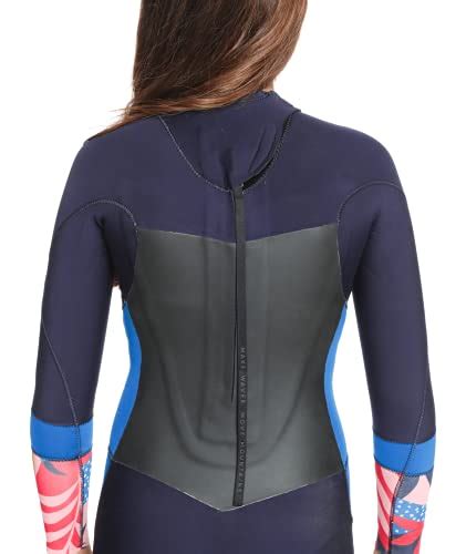 Full Suits Roxy Girls 43 Syncro Girl Back Zip Gbs Wetsuit Navy Nightsyacht Blue