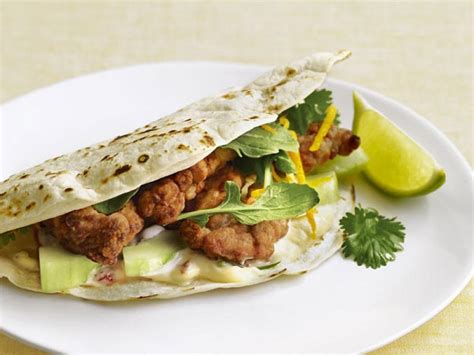 Baja fish tacos, a meal we could eat for days. Crackling Fish Tacos with Chipotle Tartar Sauce Recipe ...
