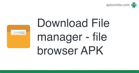 File Manager File Browser Apk Android App Free Download