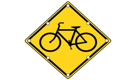 Flashing Bike And Pedestrian Crossing Sign W11 15