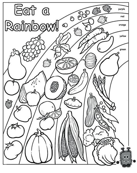 Healthy Eating Coloring Sheets Nutrition Coloring Page Healthy Foods