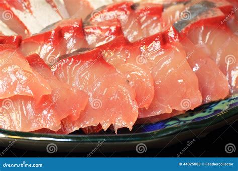 Sashimi Of Amberjack Stock Image Image Of Freshness 44025883