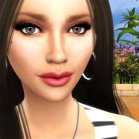 Sims 4 Caliente Lola Saldana By Populationsims