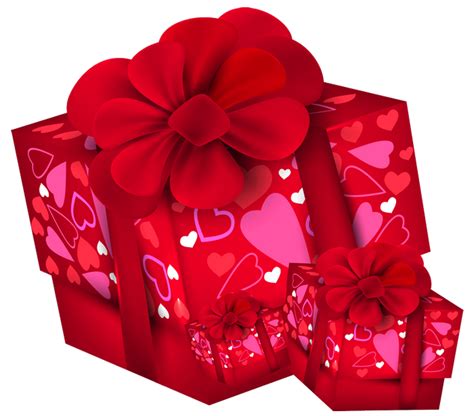 I love you png clipart image. Valentines Day Gift Boxes PNG Clipart | Gallery ...