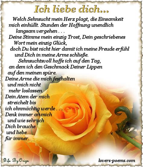 Я по уши влюблён в тебя. Alles Gute Zum Geburtstag Mein Schatz Text ...
