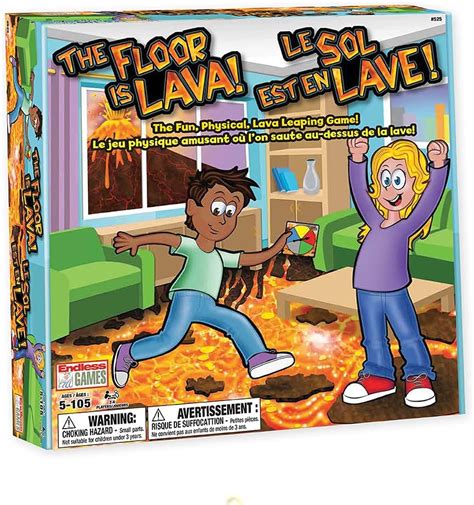 Endless Games The Floor Is Lava Interactive Game For Kids And Adults