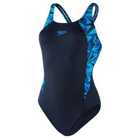 Speedo Womens Eco Endurance Hyperboom Splice Muscleback Swimsuit