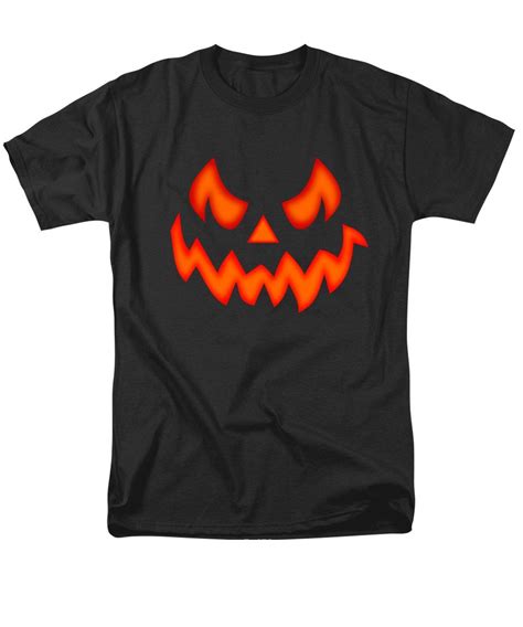 Scary Pumpkin Face T Shirt For Sale By Martin Capek Scary Pumpkin