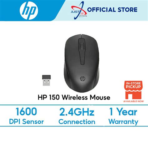 Hp 150 Wireless Mouse Shopee Malaysia