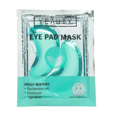 Yeauty Eye Pad Mask Veggy Mixture Rossmannde