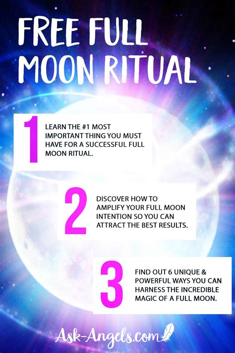 11 Full Moon Rituals For Manifesting With The Power Of The Moon