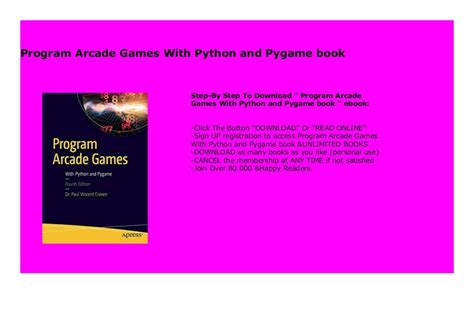 Program Arcade Games With Python And Pygame Book 634