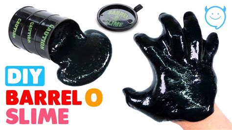 How to make barrel o slime without guar gum and borax! DIY Barrel O Slime with Shampoo - MonsterKids - YouTube