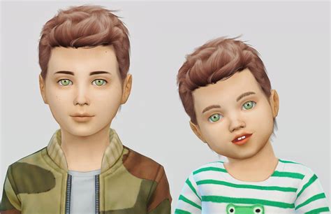 Fabienne Toddler Hair Sims 4 Sims 4 Children Kids Hairstyles