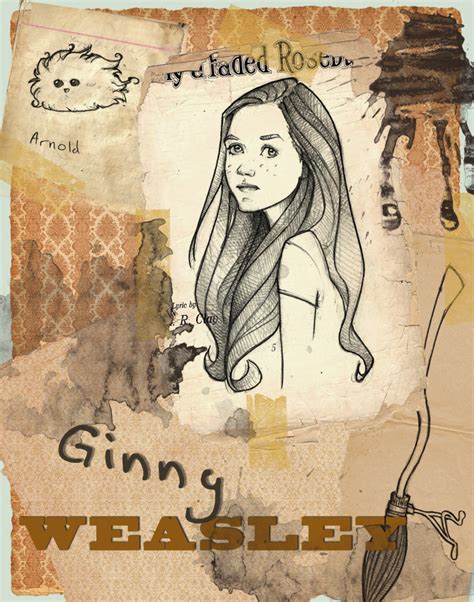 Découvrez ce splus beau dessin. Ginny Weasley by Ninidu on DeviantArt