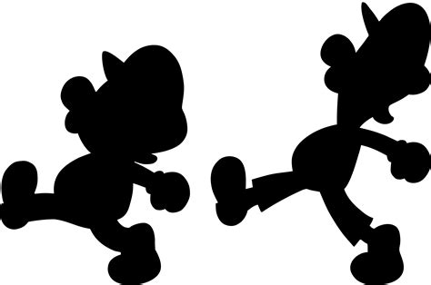 super mario set svg eps dxf png pdf silhouette etsy my xxx hot girl