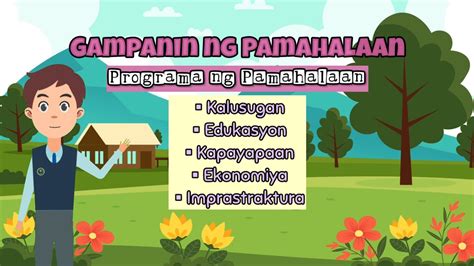 Araling Panlipunan 4 3rd Quarter Lesson 4 Gampanin Ng Pamahalaan Para