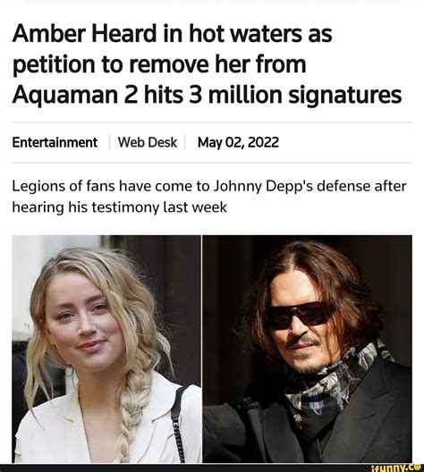 Amber Heard In Hot Waters As Petition To Remove Her From Aquaman 2 Hits