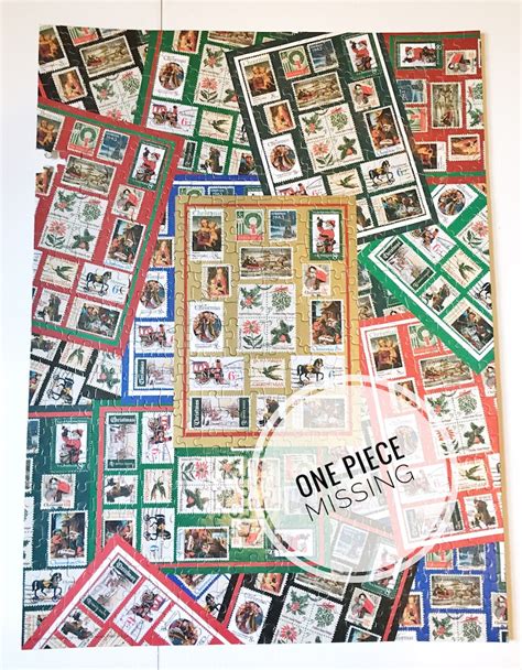 Vintage Jigsaw Puzzle Missing 1 Piece Us Post Office Etsy