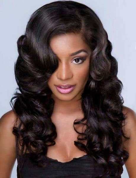 Loose Curly Weave Hairstyles Style And Beauty