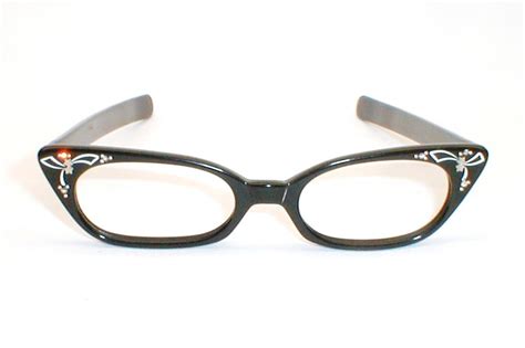 Womens Vintage 50s 60s Cat Eye Glasses Eyeglasses Combo Blue Vista