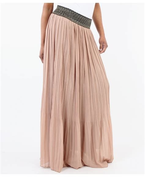 Krisp Bohemian Style Long Summer Skirt Stretch Waist Womens From