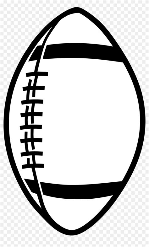 Choose any clipart that best suits your projects, presentations or other design work. Free Balloon Clipart - Football Clipart Black And White ...