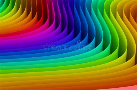 Fondo Abstracto Del Círculo De Colores Del Arco Iris Stock De