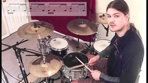 Sixteenth Notes On Kick Grooves Drum Lesson Youtube