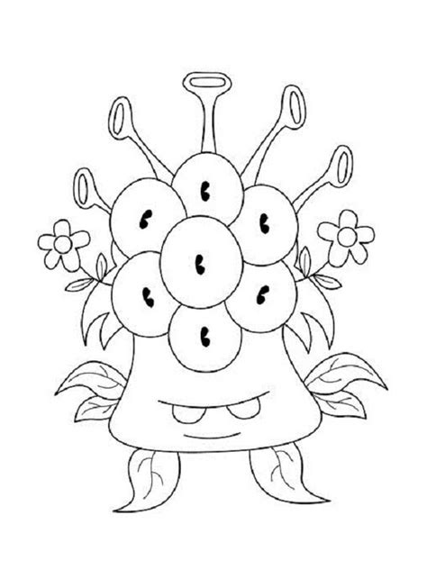 Coloriages de monstres