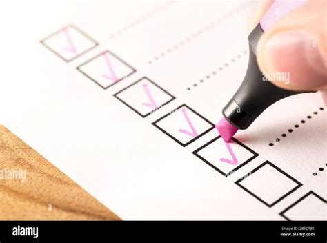 Checklist Keeping Score Of Obligations Or Completed Tasks In Project