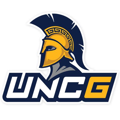 Unc Greensboro Spartans Ncaa Logo Sticker