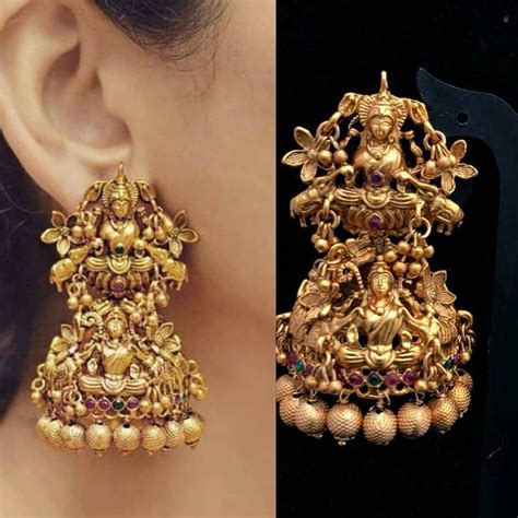 Temple Jewellery Earrings Jewelry Design Earrings Gold Earrings
