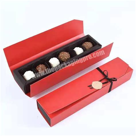 Luxury Paper Chocolate Boxes With Custom Printing Candy Packaging T Box