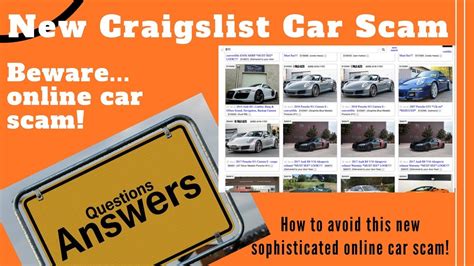How To Avoid New Craigslist Car Scam Youtube