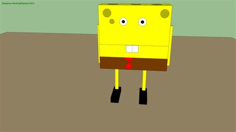 Spongebob Squarepants Sketchyphysics 3d Warehouse
