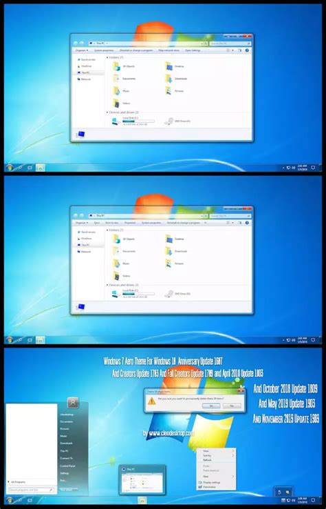 Windows 7 Aero Theme For Windows 10